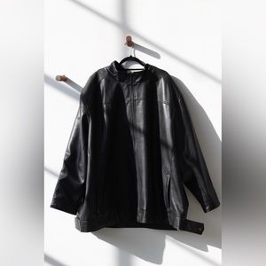 Faux Leather Jacket